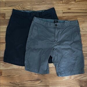 Men's J Crew 30/31 Black and Gray Shorts